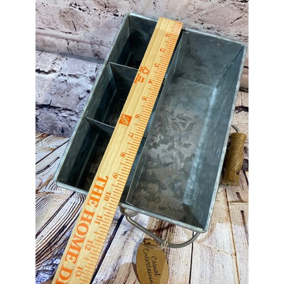 Galvanized PICNIC Silverware, Sauces, OR Cleaning Supplies etc NEW! - Picture 9 of 11